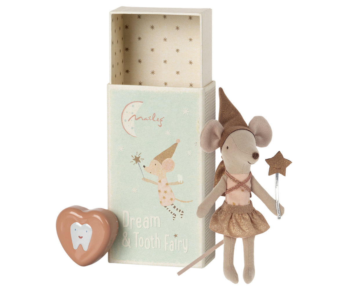 Tooth Fairy Mouse with Box