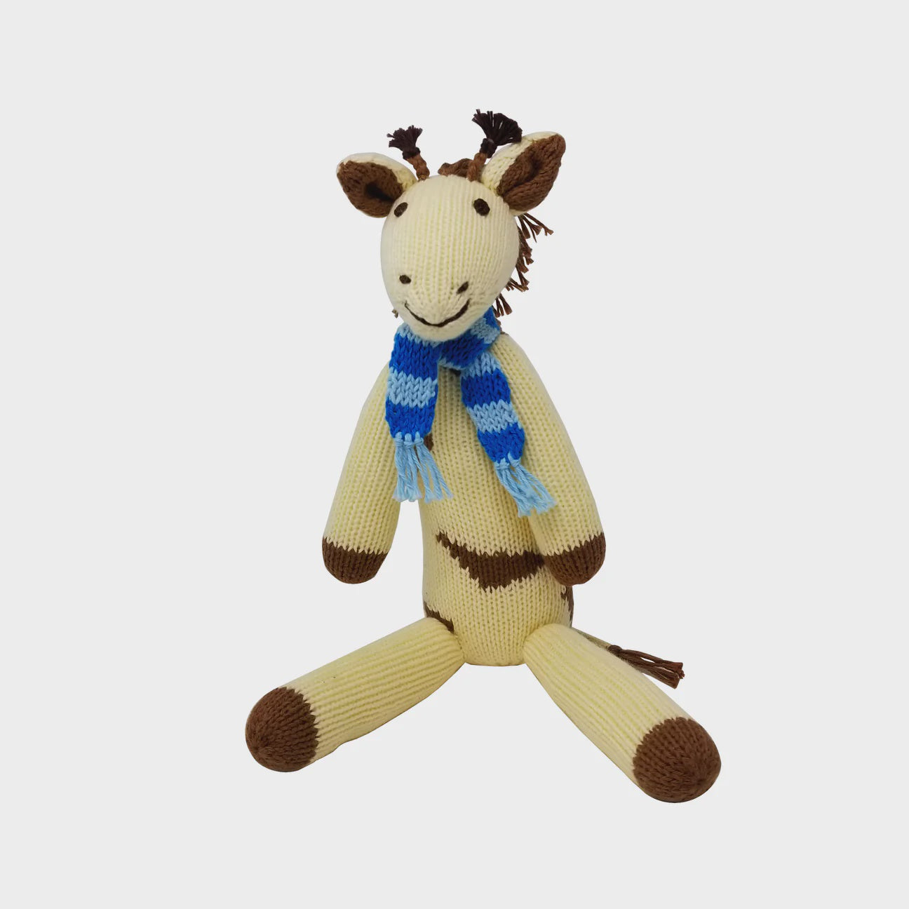 Cotton Giraffe with Scarf