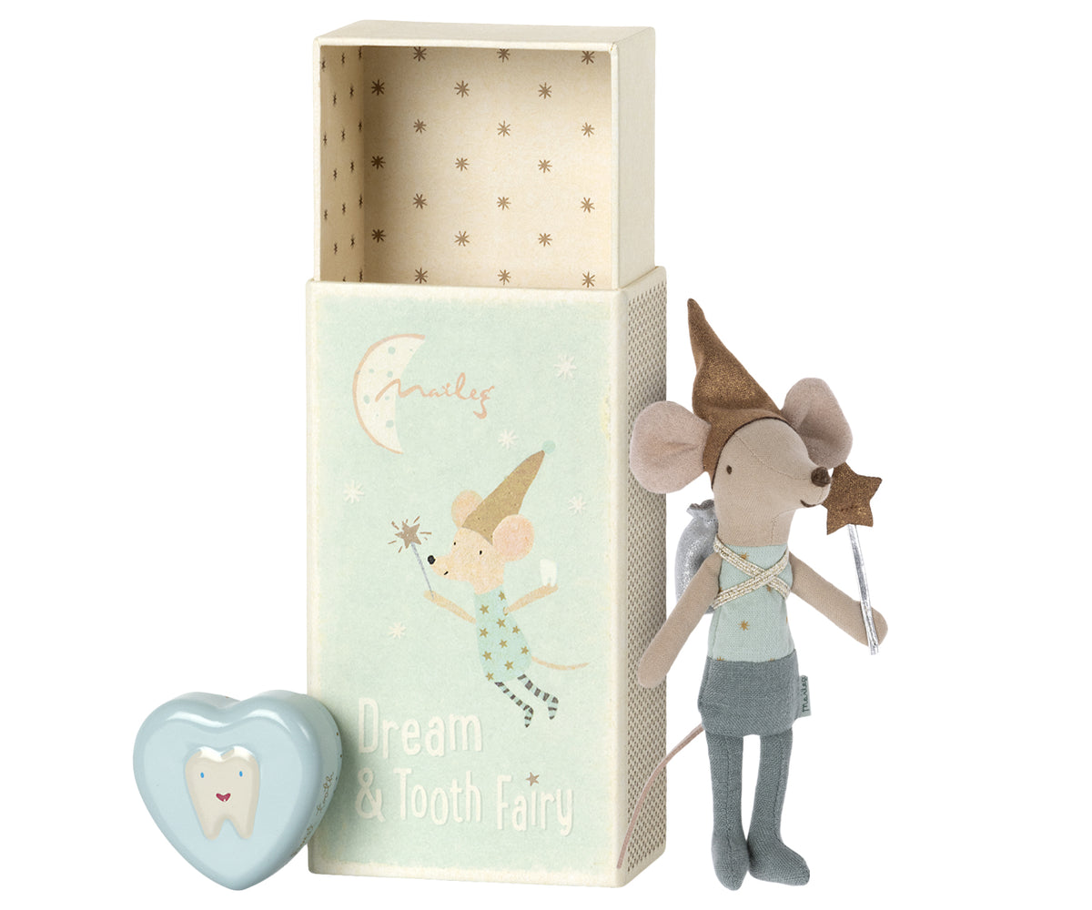 Tooth Fairy Mouse with Box