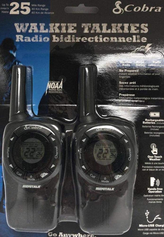Cobra Two-Way Walkie Talkies