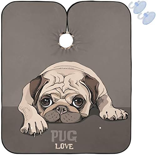 visesunny Professional Barber Cape Polyester Hair Cutting Salon Cape Apron Anti-Static Beard Bib