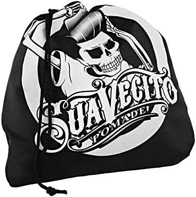 Suavecito Beard Grooming Beard Cape Black Reusable Easy Clean Up & Storage