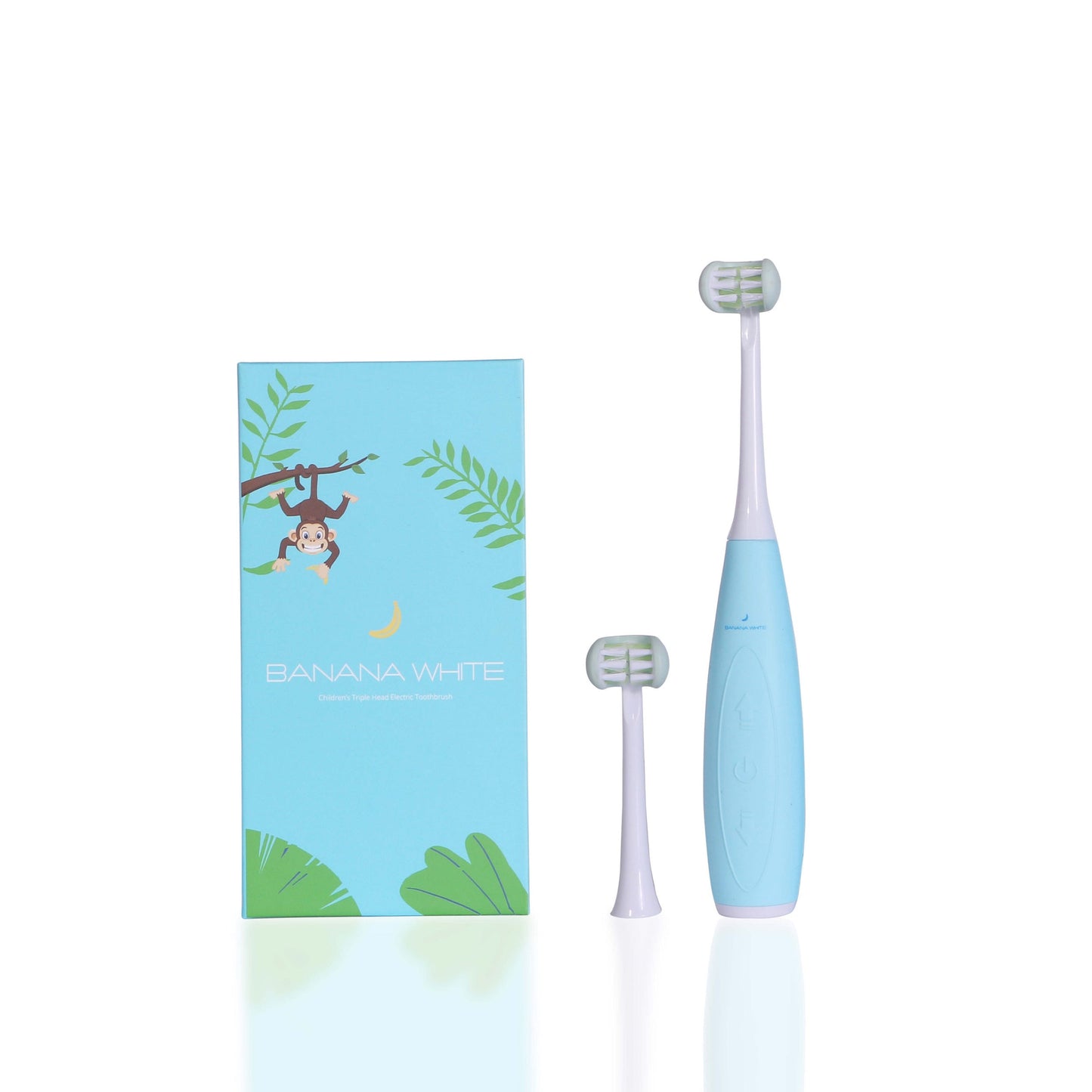 Children’s Triple Head Sonic Toothbrush-Blue